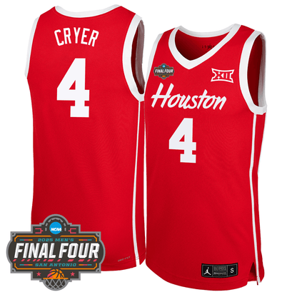 Houston Cougars Men's Basketball 24/25 Jersey - Final Four Patch
