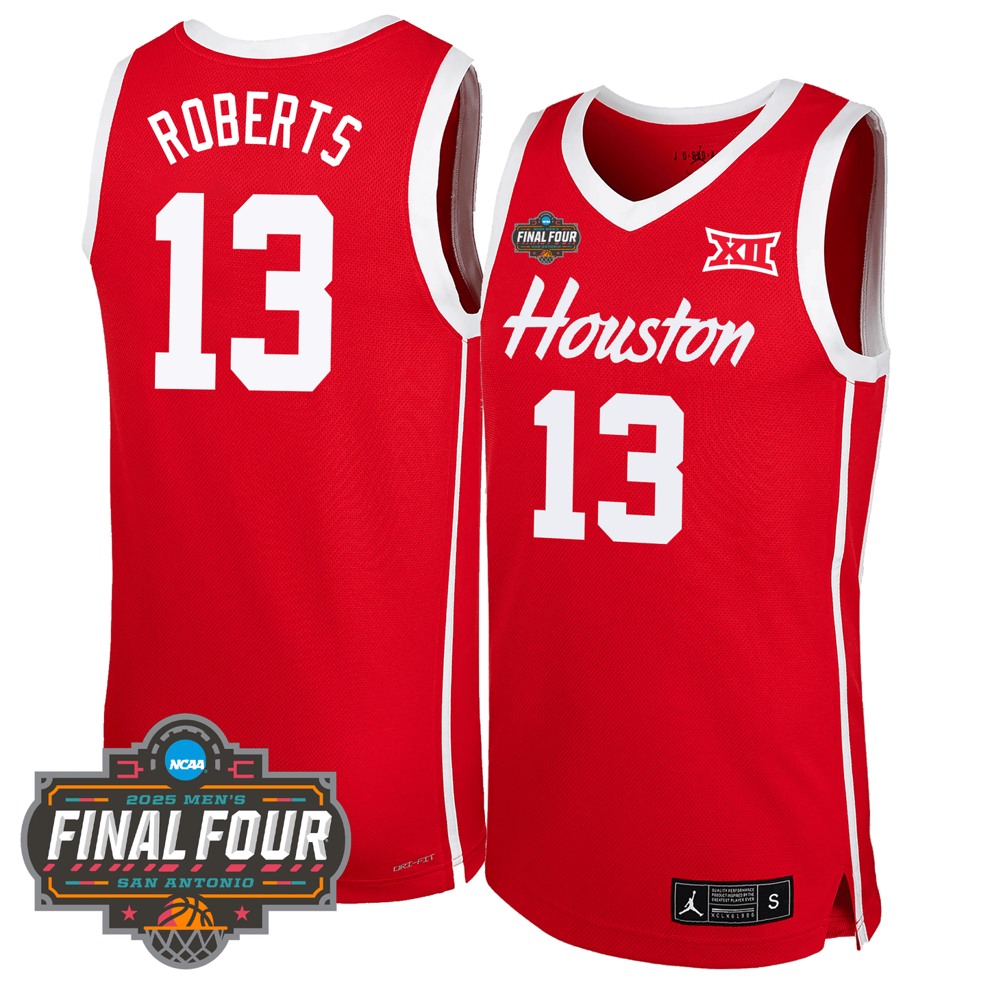 Houston Cougars Men's Basketball 24/25 Jersey - Final Four Patch