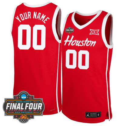 Houston Cougars Men's Basketball 24/25 Jersey - Final Four Patch