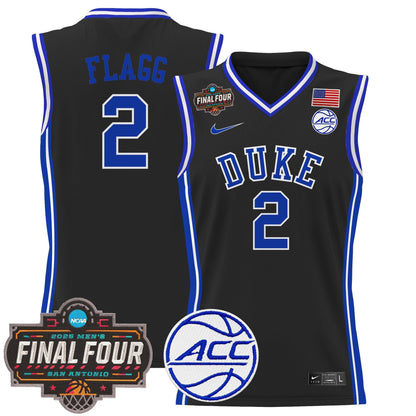 Men's Duke Blue Devils 2025 Final Four Patch Basketball Jersey - All Stitched