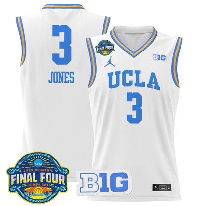 Men's Size - UCLA Bruins 2025 Big Ten Women's Final Four Patch Lightweight Basketball Jersey - All Stitched