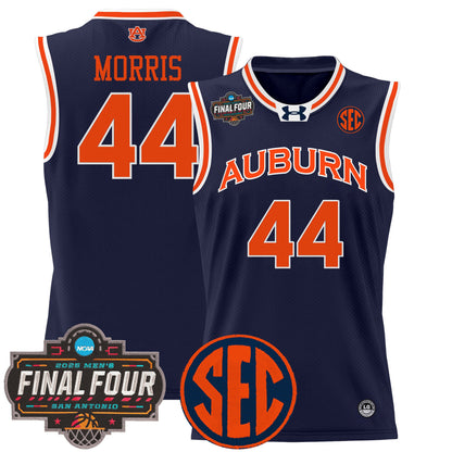 Men's Auburn Tigers 2025 Final Four Patch Lightweight Basketball Jersey - All Stitched