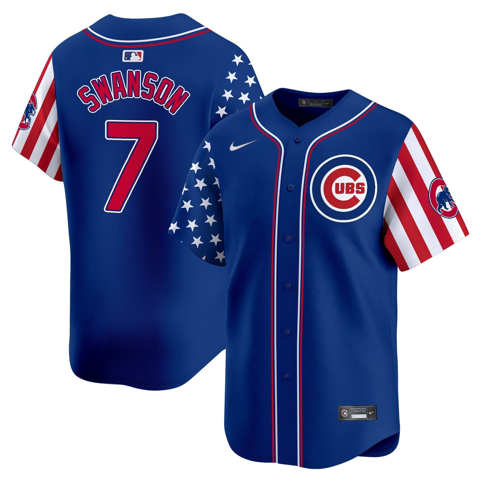 Men's Chicago Cubs 2025 Memorial Day Vapor Premier Limited Jersey - All Stitched