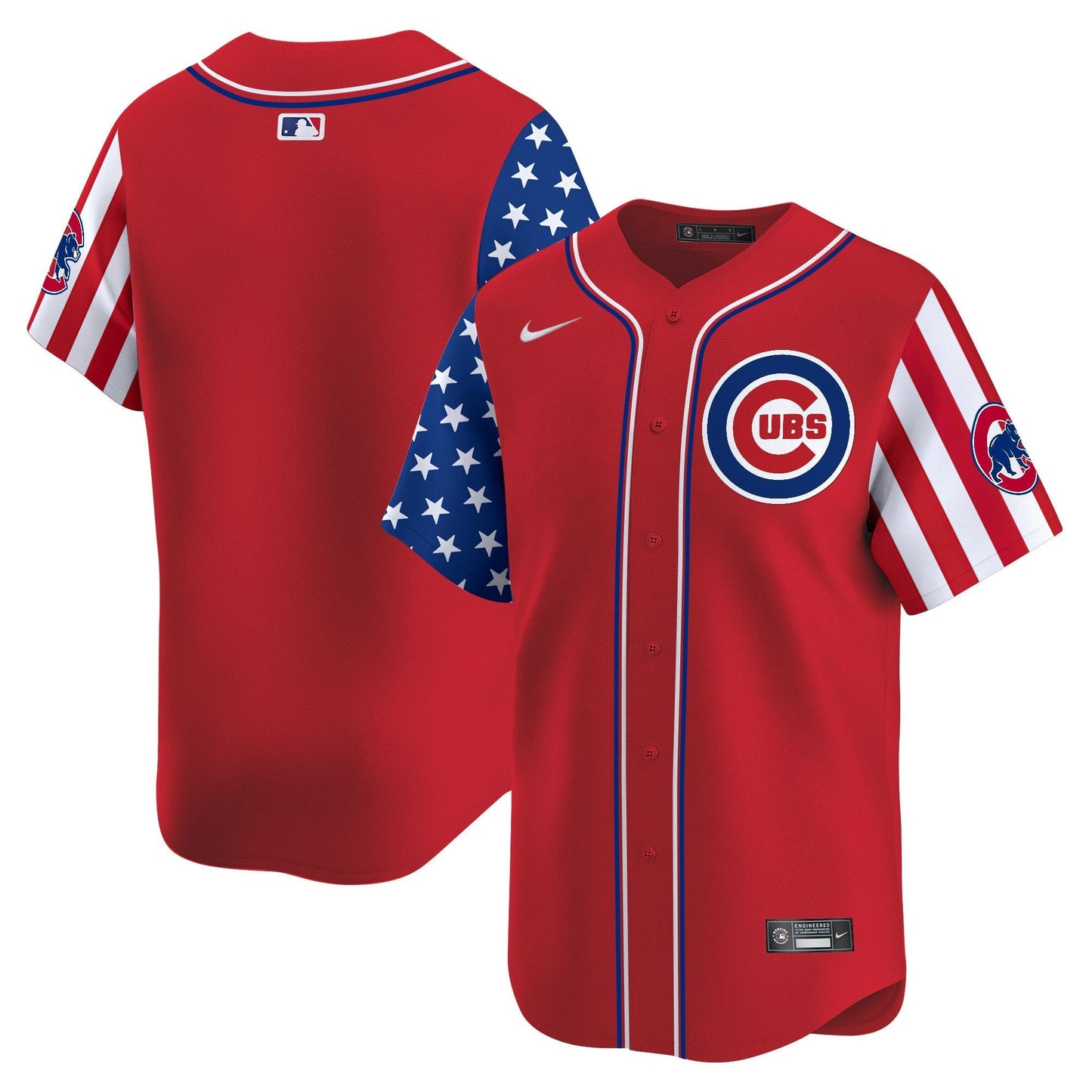 Men's Chicago Cubs 2025 Memorial Day Vapor Premier Limited Jersey - All Stitched