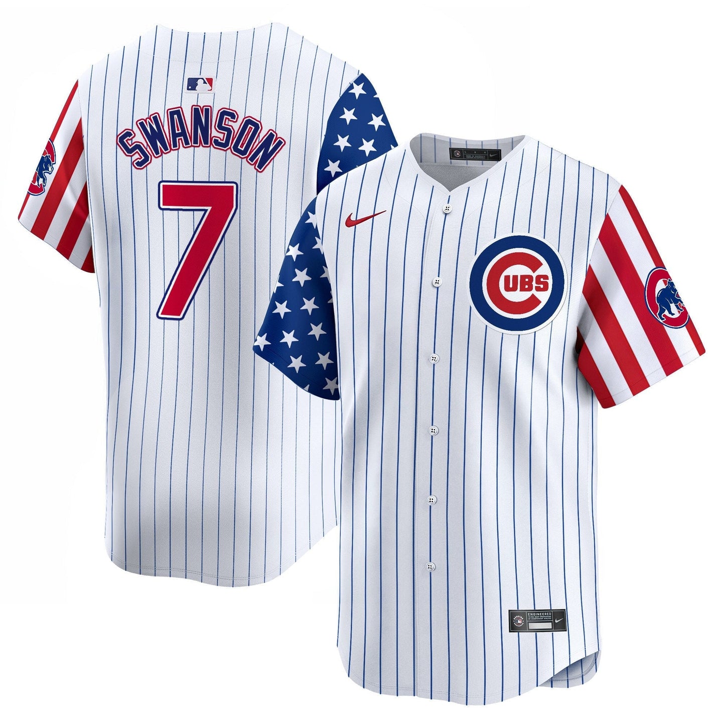 Men's Chicago Cubs 2025 Memorial Day Vapor Premier Limited Jersey - All Stitched