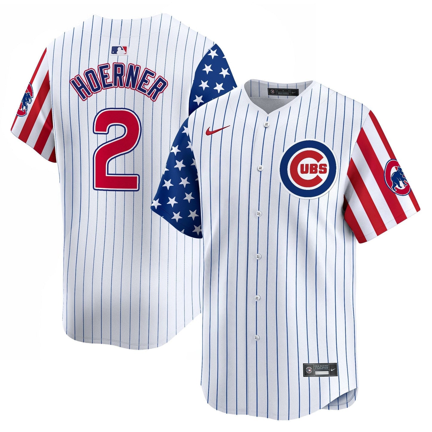 Men's Chicago Cubs 2025 Memorial Day Vapor Premier Limited Jersey - All Stitched