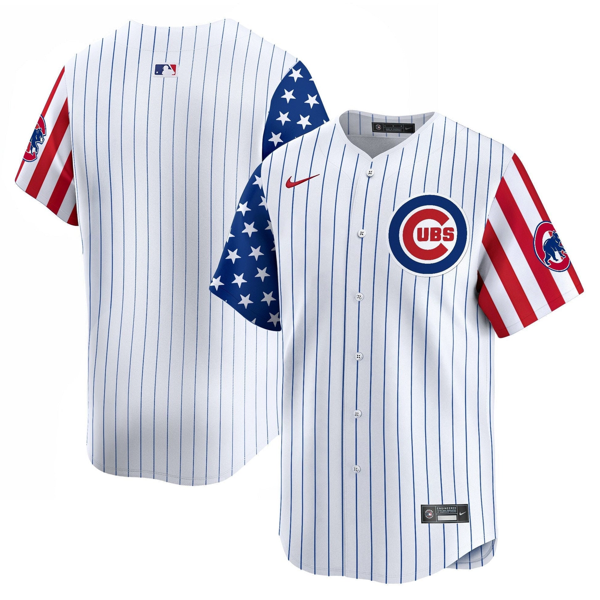 Men's Chicago Cubs 2025 Memorial Day Vapor Premier Limited Jersey - All Stitched