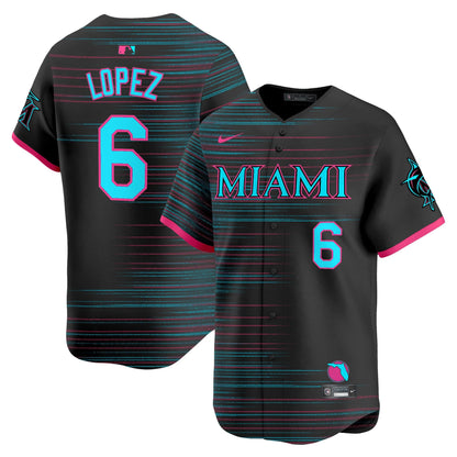 Miami Marlins 2025 City Connect Vapor Premier Limited Jersey - All Stitched
