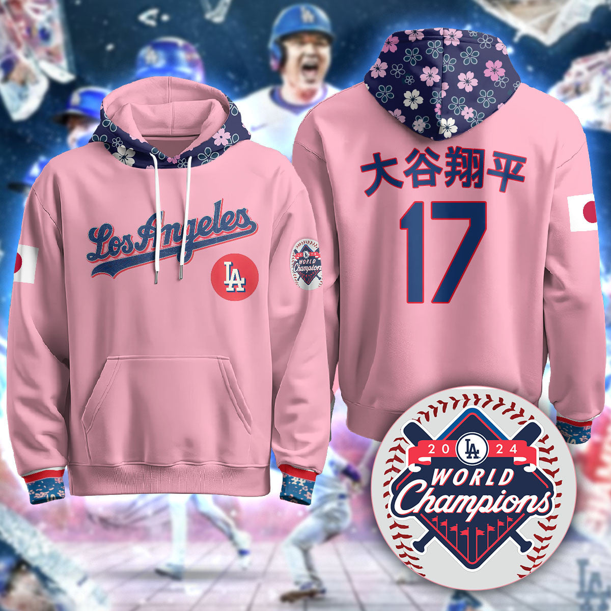LAD Japanese Heritage Night Hoodie - All Stitched