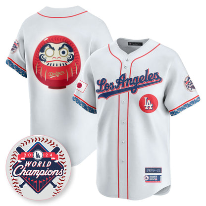 Men's Los Angeles Dodgers Japanese Heritage Night Jersey - All Stitched