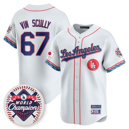 Men's Los Angeles Dodgers Japanese Heritage Night Jersey - All Stitched