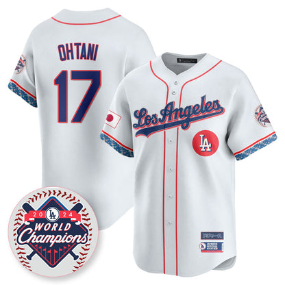 Men's Los Angeles Dodgers Japanese Heritage Night Jersey - All Stitched
