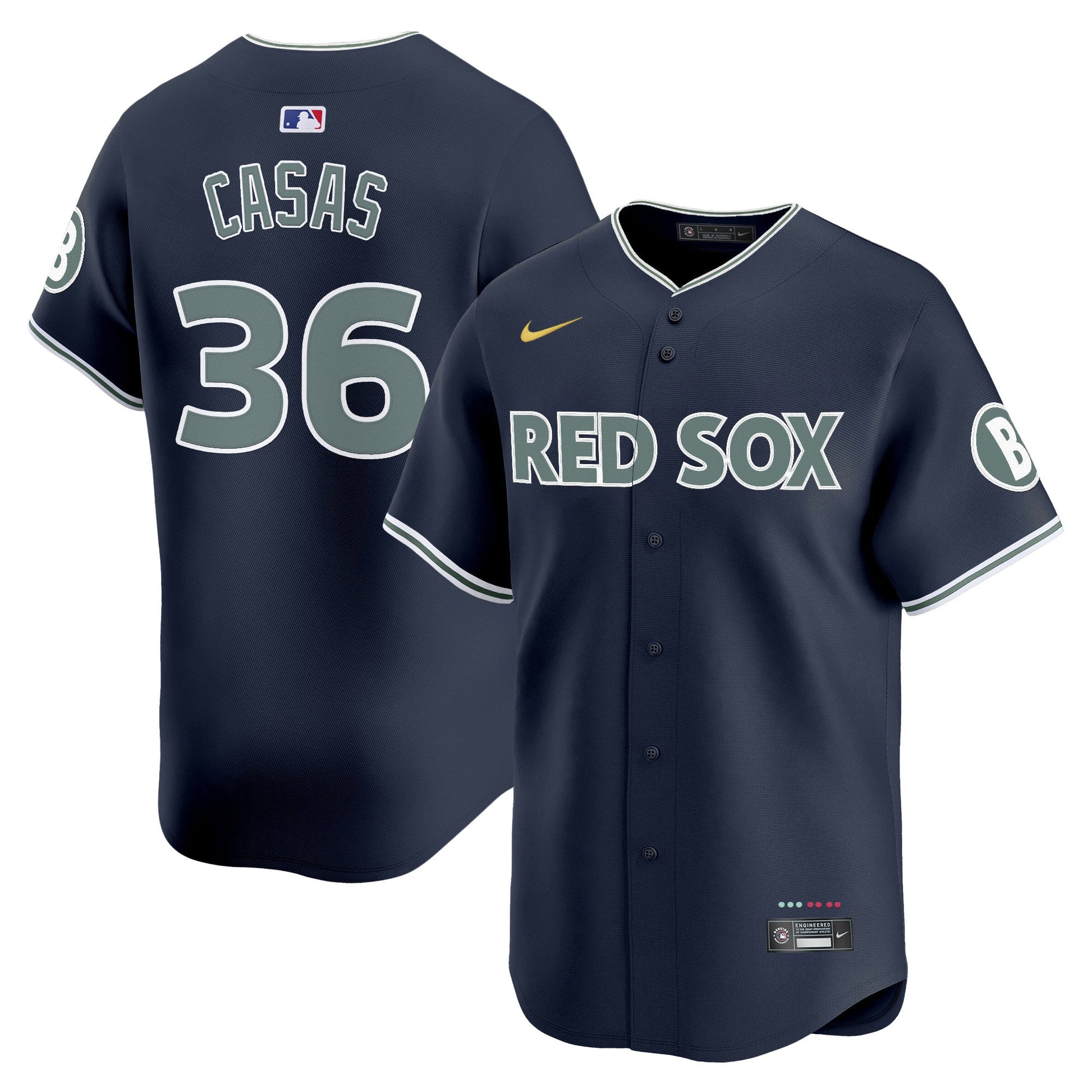Men's Boston Red Sox 2025 City Connect Vapor Premier Limited Jersey - All Stitched