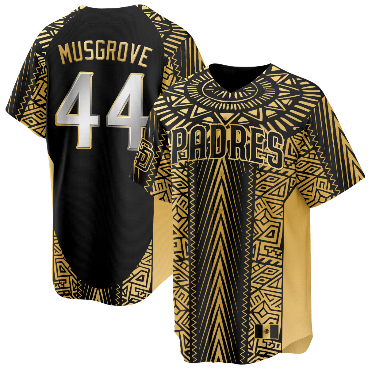 Men's San Diego Padres Mexican Heritage Jersey - All Stitched