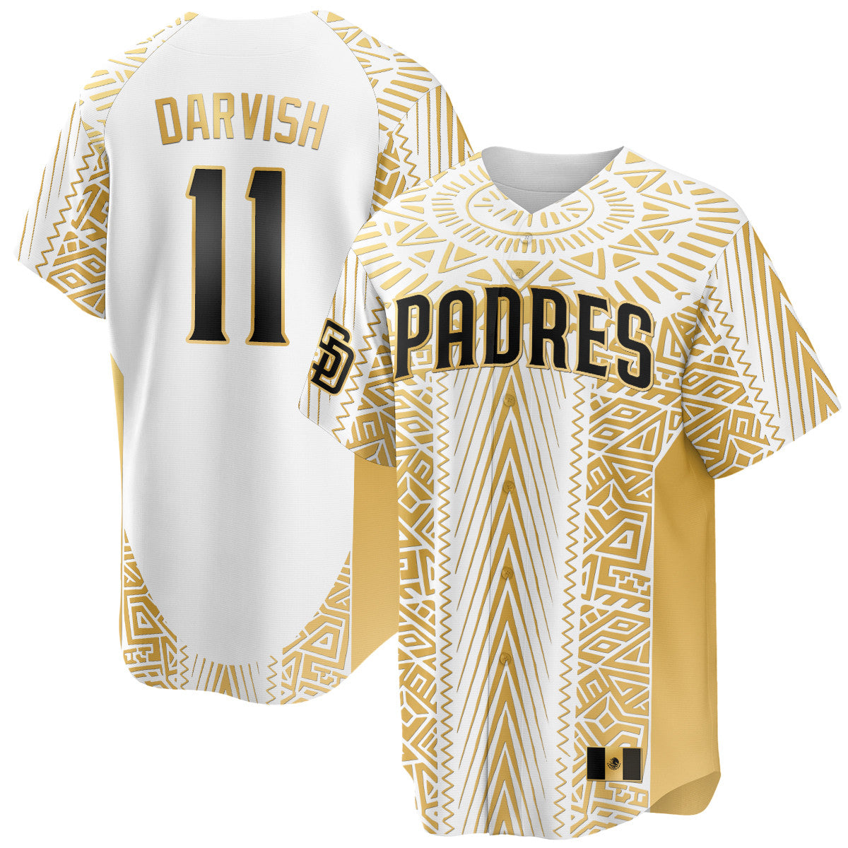 Men's San Diego Padres Mexican Heritage Jersey - All Stitched