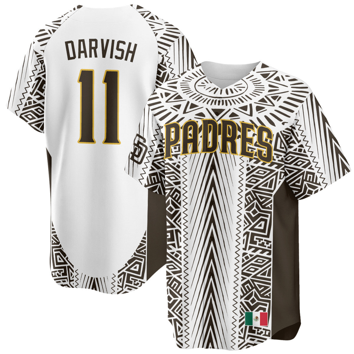 Men's San Diego Padres Mexican Heritage Jersey - All Stitched