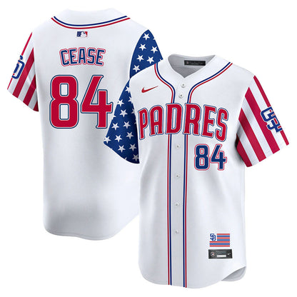 Men's San Diego Padres Independence Day Jersey - All Stitched