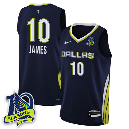 Men's Dallas Wings 2025 Limited Jersey - All Stitched