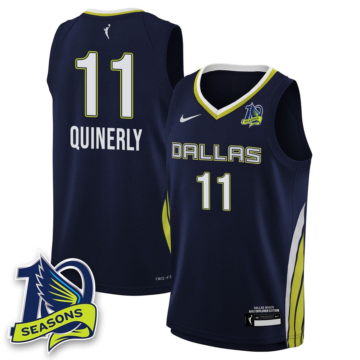 Men's Dallas Wings 2025 Limited Jersey - All Stitched