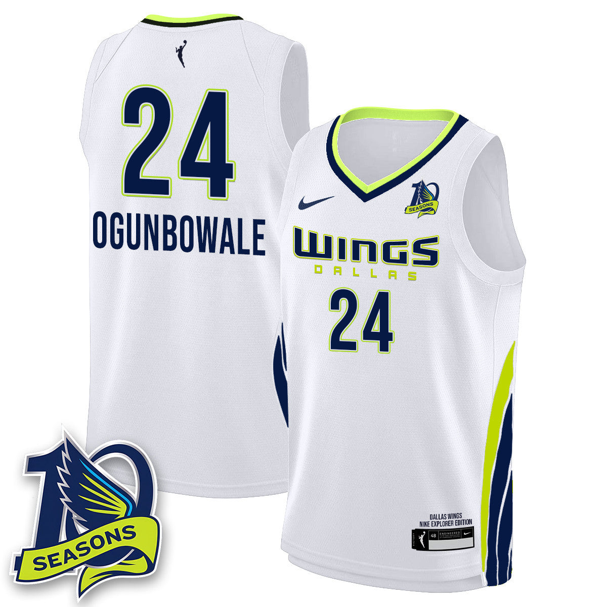 Men's Dallas Wings 2025 Limited Jersey - All Stitched