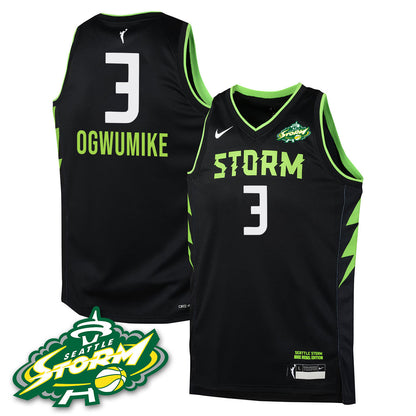 Men's Seattle Storm 2025 Vapor Limited Jersey - All Stitched