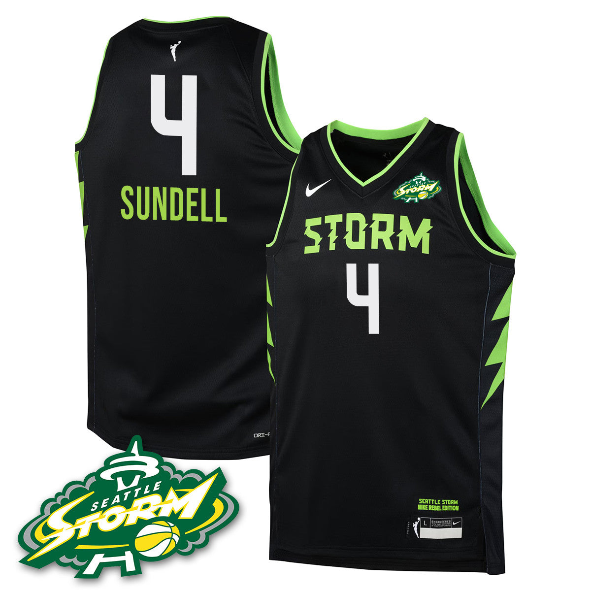 Men's Seattle Storm 2025 Vapor Limited Jersey - All Stitched