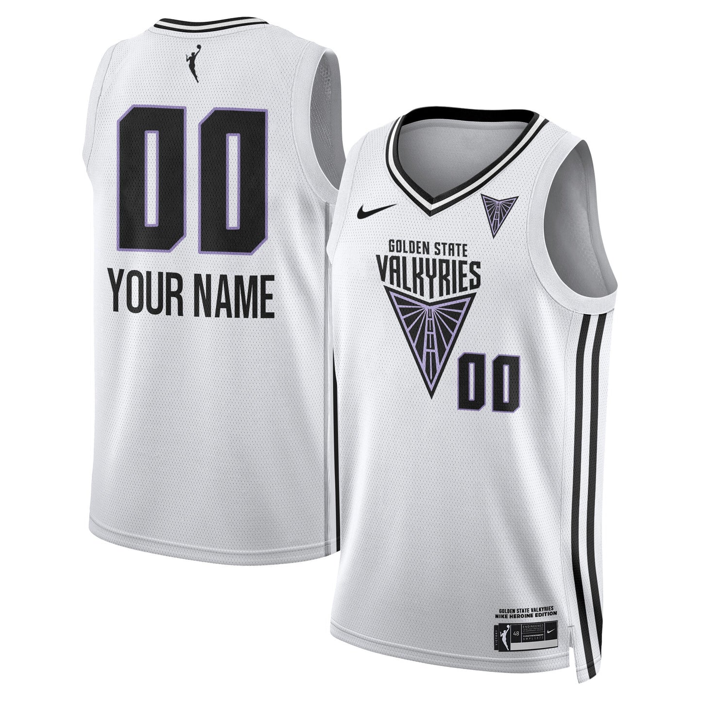 Custom Gender/Name Golden State Valkyries Inaugural Season Jersey - All Stitched