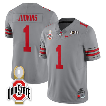 Men's Ohio State Buckeyes 2025 National Champions Jersey N10 - All Stitched