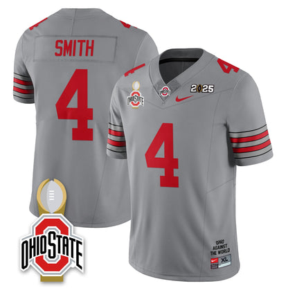 Men's Ohio State Buckeyes 2025 National Champions Jersey N10 - All Stitched