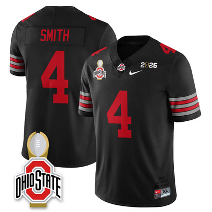 Men's Ohio State Buckeyes 2025 National Champions Jersey N10 - All Stitched