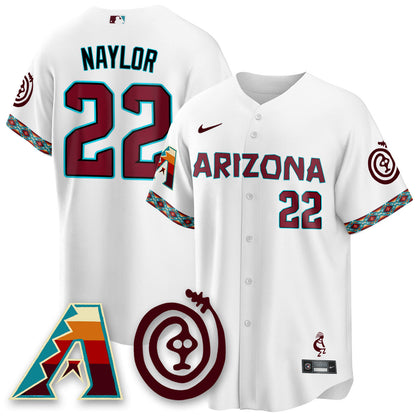 Men's Arizona Diamondbacks City Connect Concept Jersey V2 - All Stitched