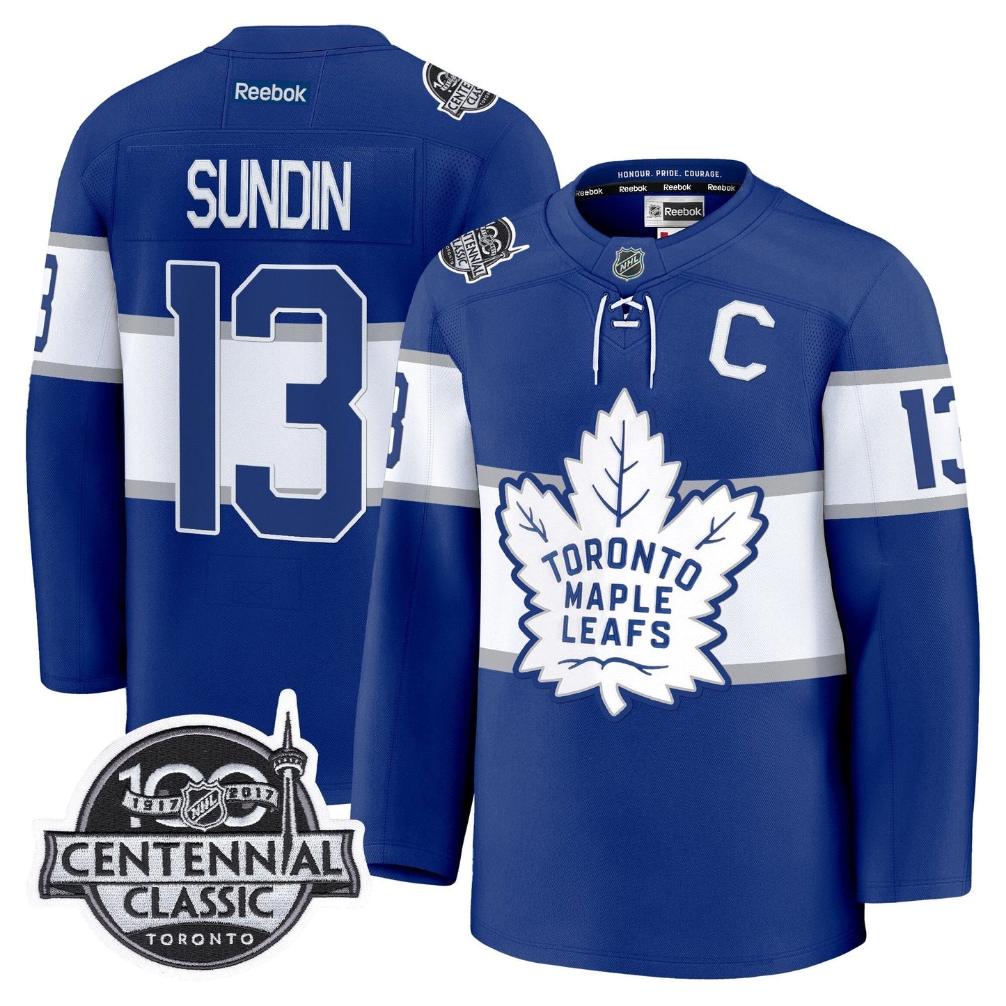 Men's Toronto Maple Leafs Timeless Premium Jersey - All Stitched