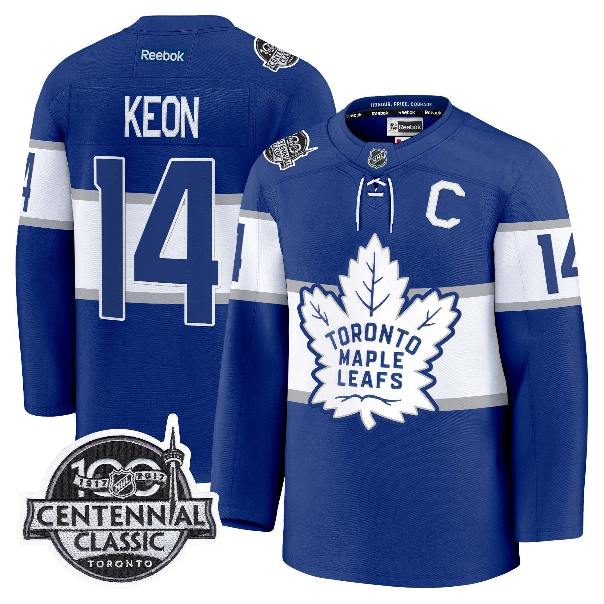 Men's Toronto Maple Leafs Timeless Premium Jersey - All Stitched