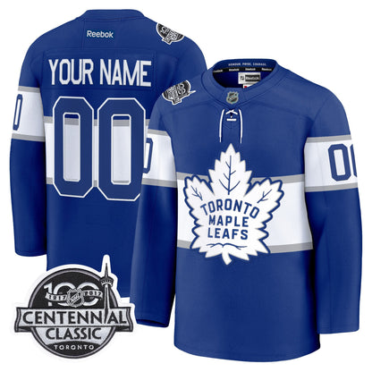 Toronto Maple Leafs Timeless Premium Custom Jersey - All Stitched