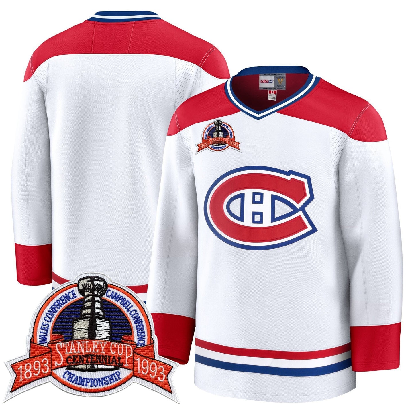 Men's Montreal Canadiens Timeless Premium Jersey - All Stitched