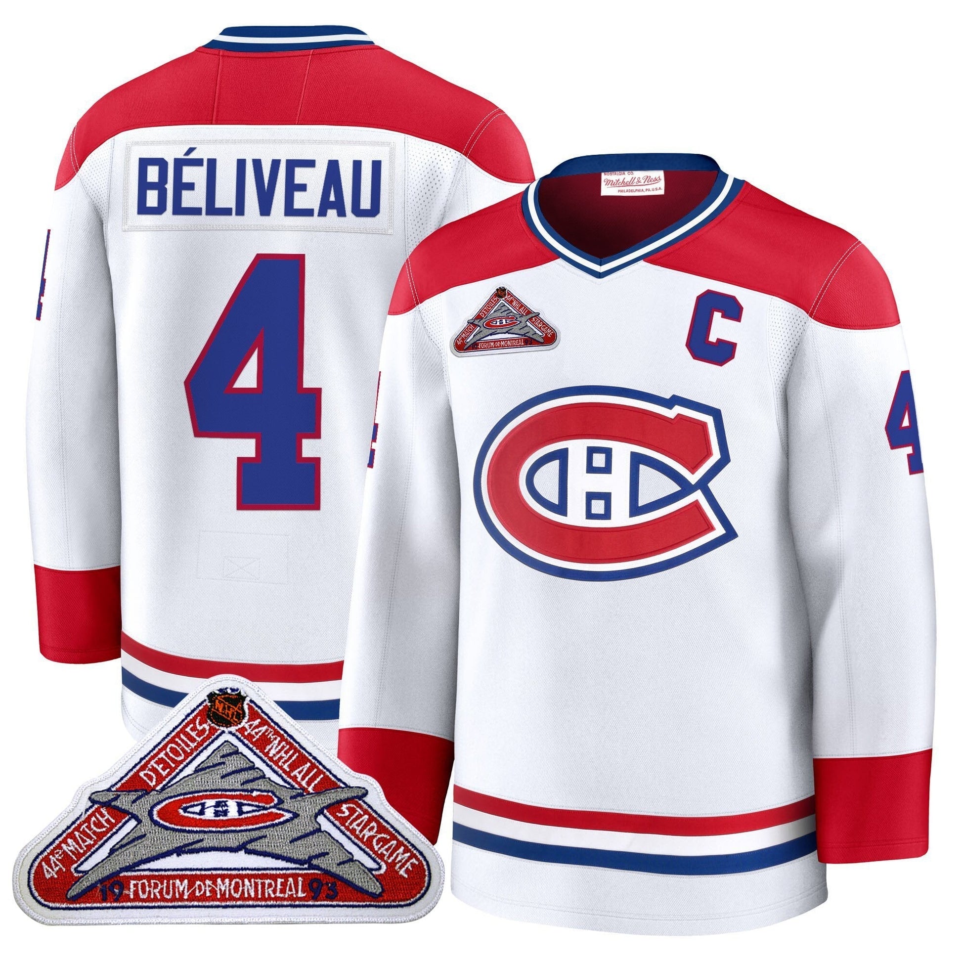 Men's Montreal Canadiens Timeless Premium Jersey - All Stitched