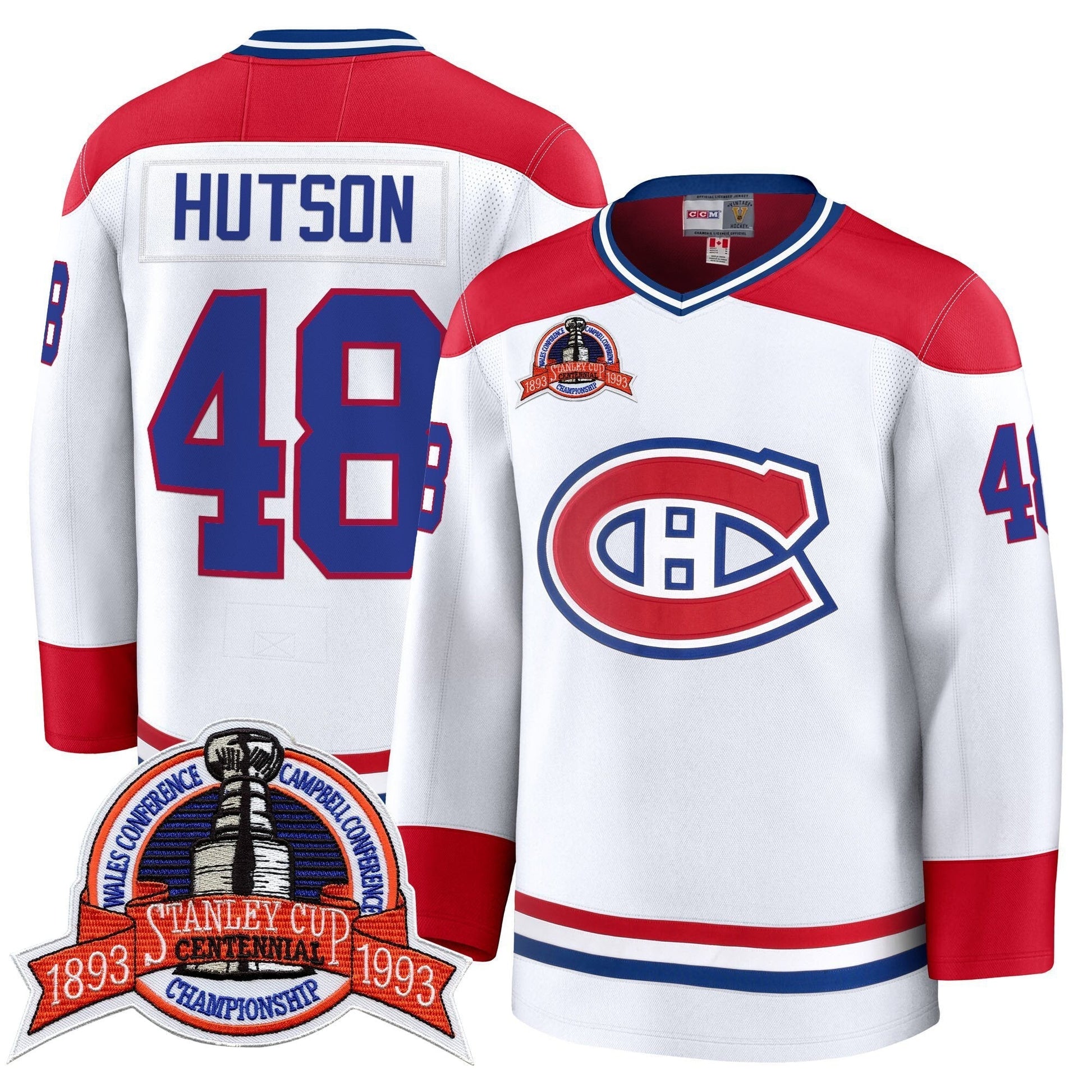 Men's Montreal Canadiens Timeless Premium Jersey - All Stitched