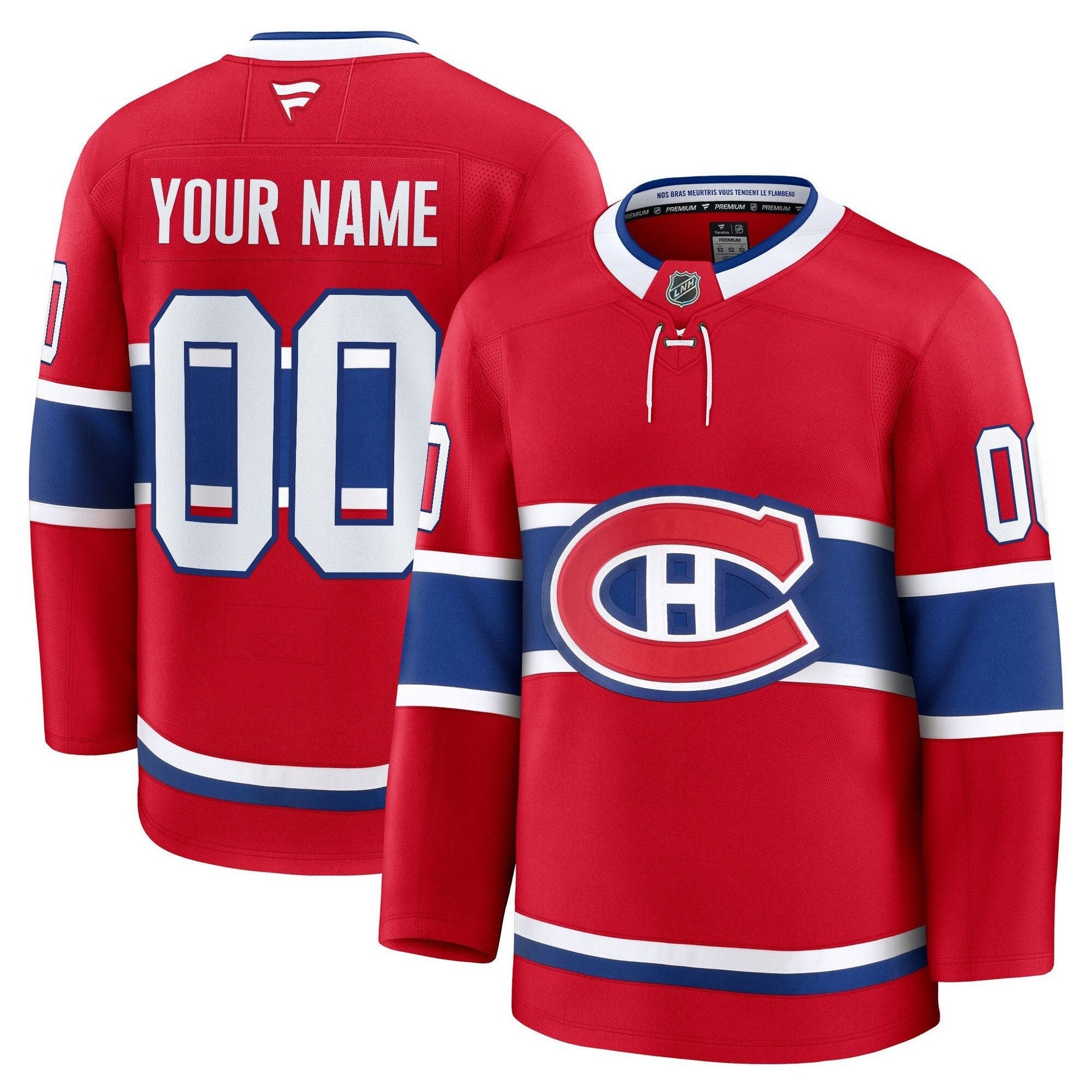 Montreal Canadiens Timeless Premium Custom Jersey - All Stitched