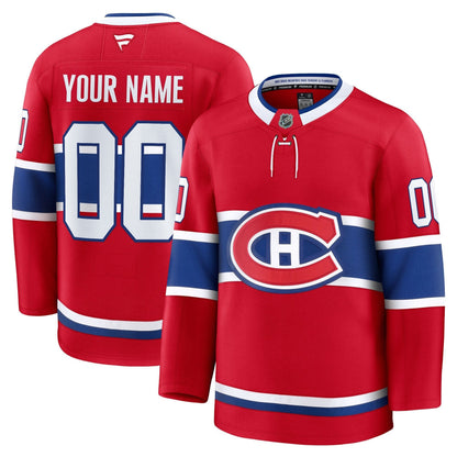 Montreal Canadiens Timeless Premium Custom Jersey - All Stitched