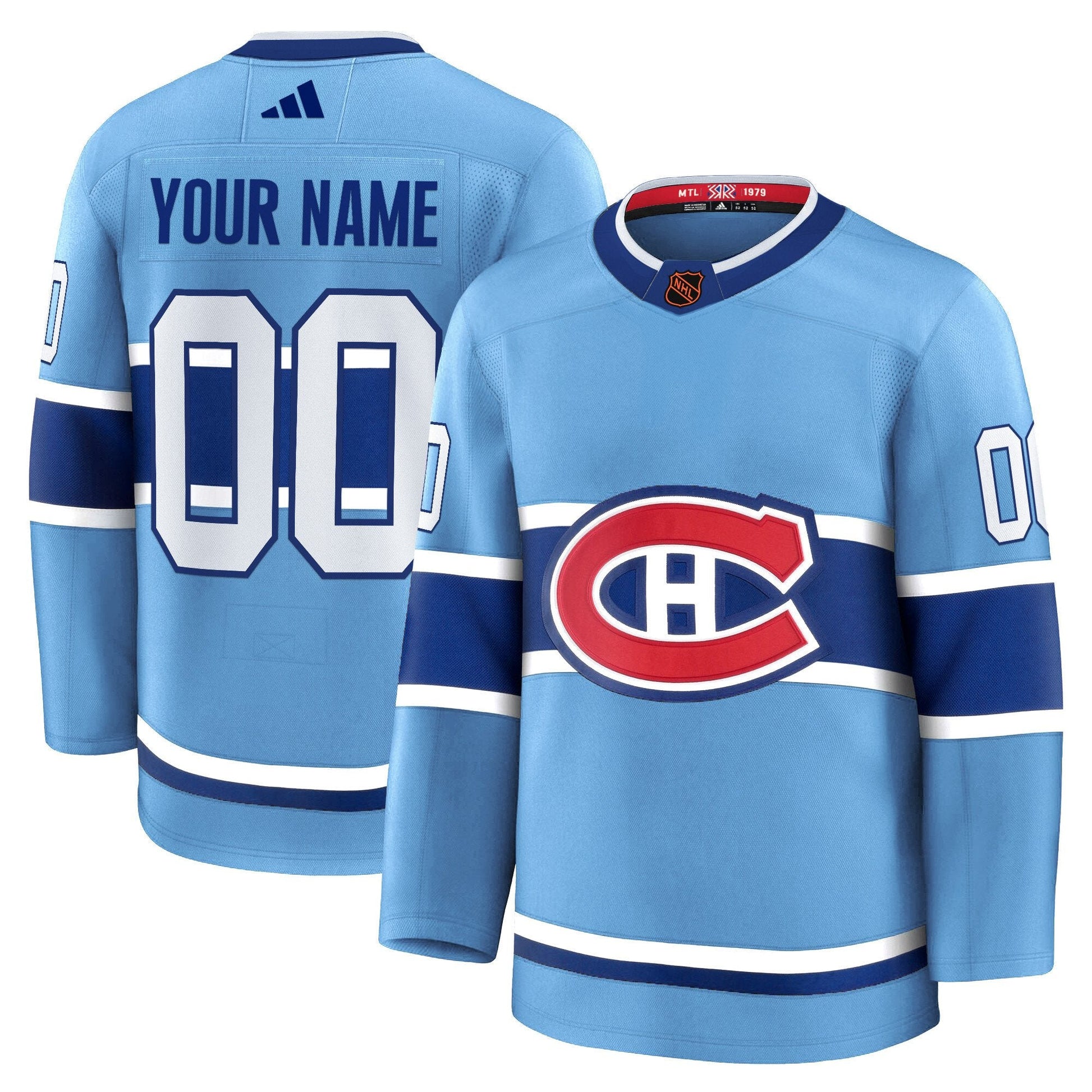 Montreal Canadiens Timeless Premium Custom Jersey - All Stitched