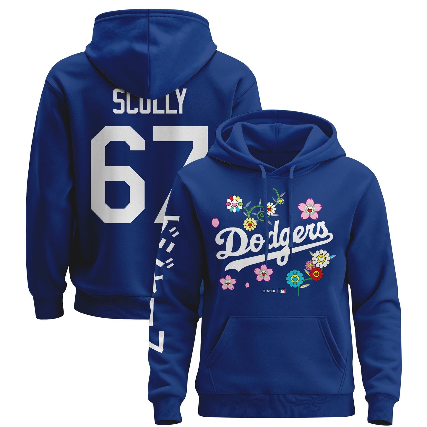 Men's Dodgers x Takashi Murakami 2025 Pullover Hoodie - Stitched
