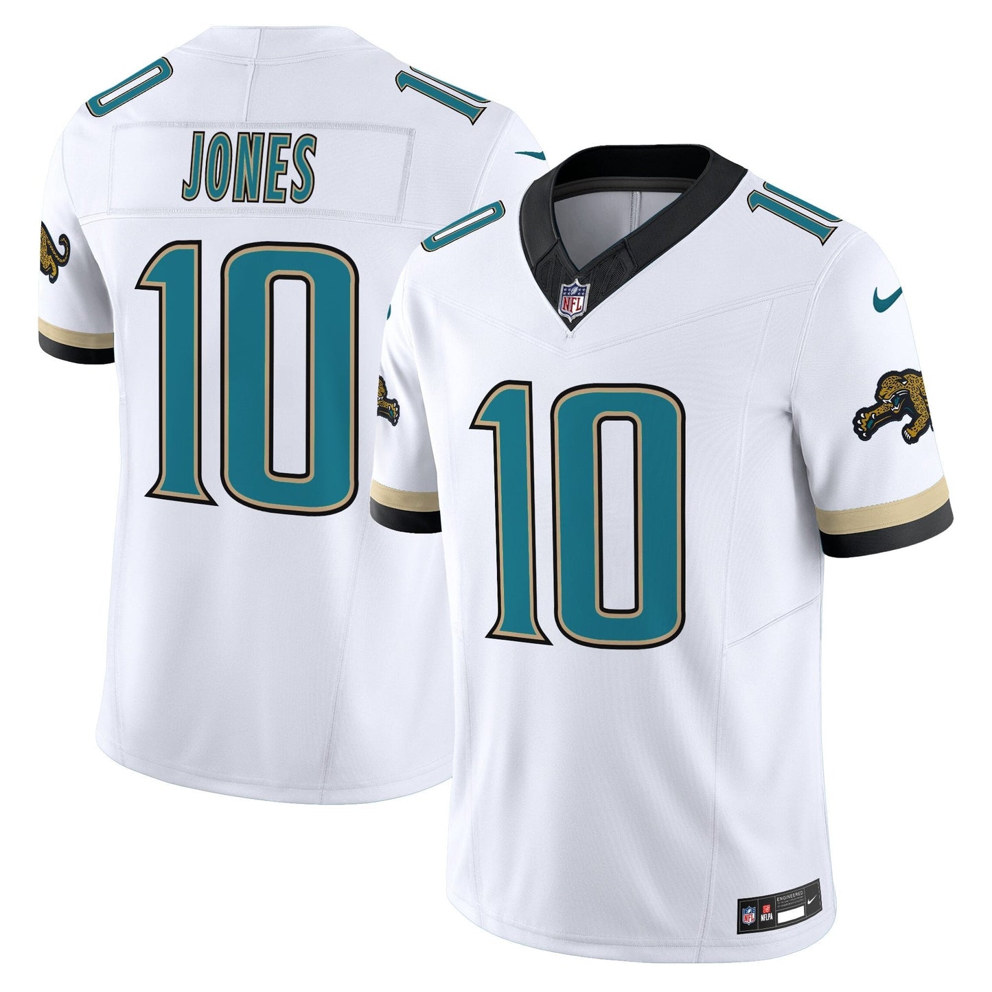Men's Jacksonville Jaguars Throwback Vapor Limited Jersey - All Stitched