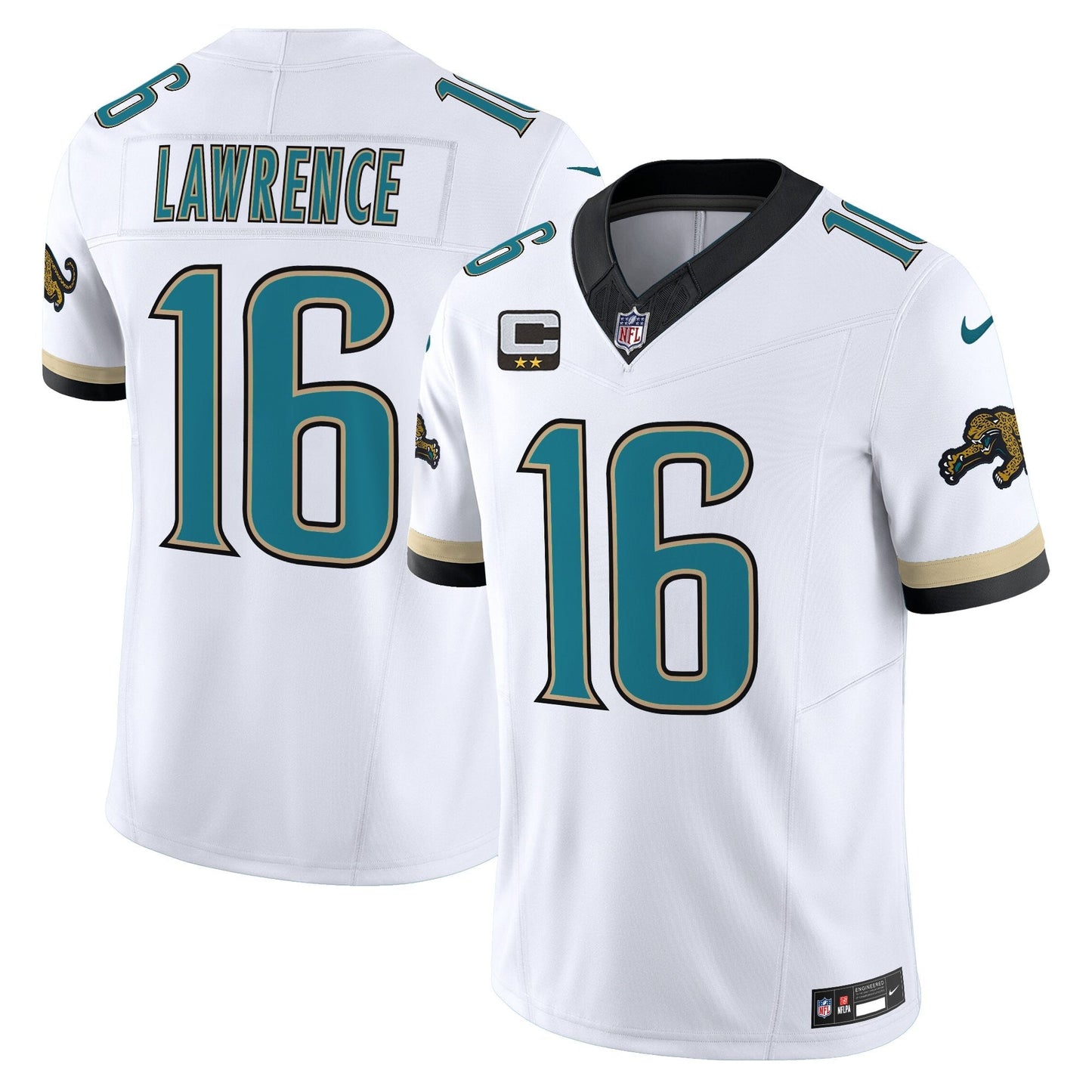 Men's Jacksonville Jaguars Throwback Vapor Limited Jersey - All Stitched