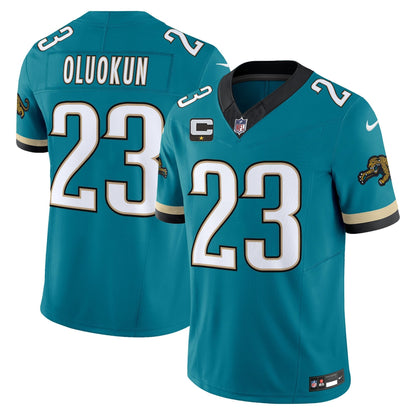 Men's Jacksonville Jaguars Throwback Vapor Limited Jersey - All Stitched