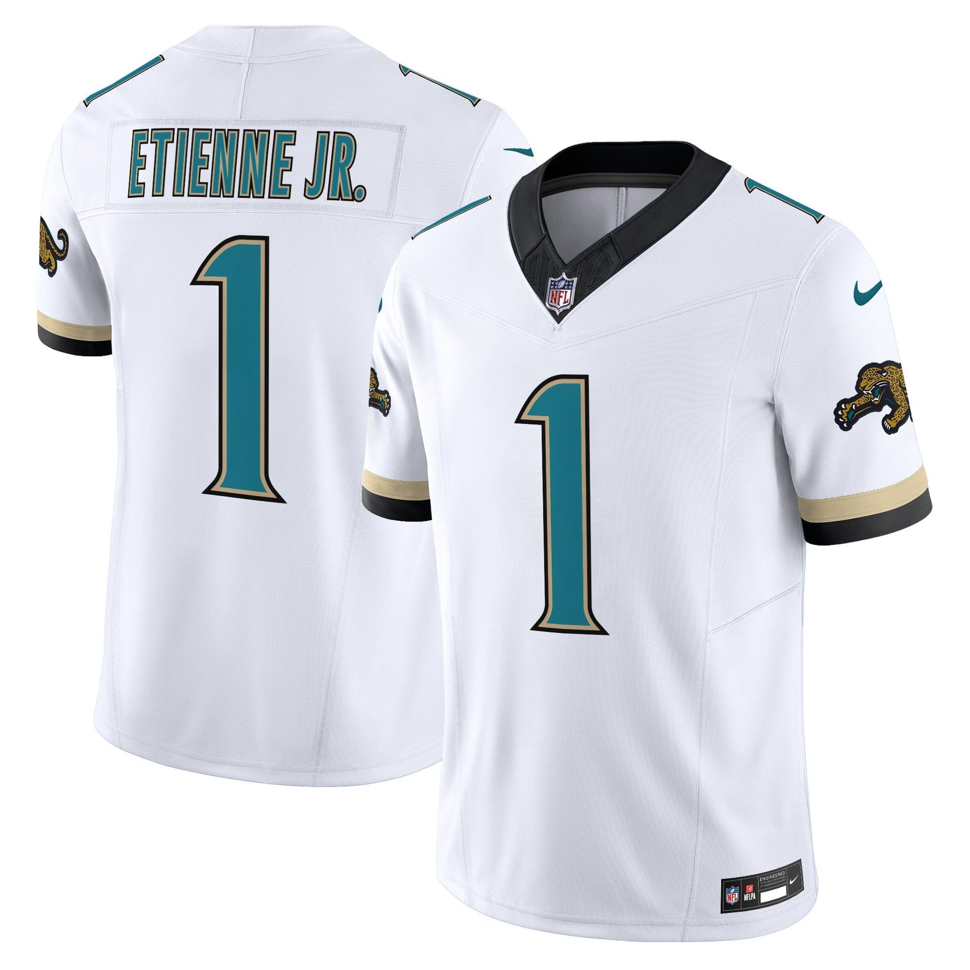 Men's Jacksonville Jaguars Throwback Vapor Limited Jersey - All Stitched