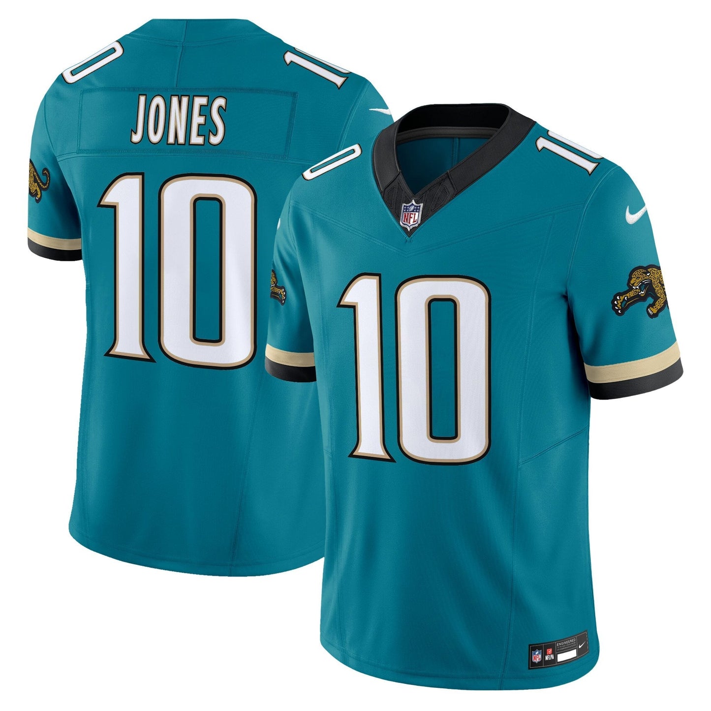 Men's Jacksonville Jaguars Throwback Vapor Limited Jersey - All Stitched