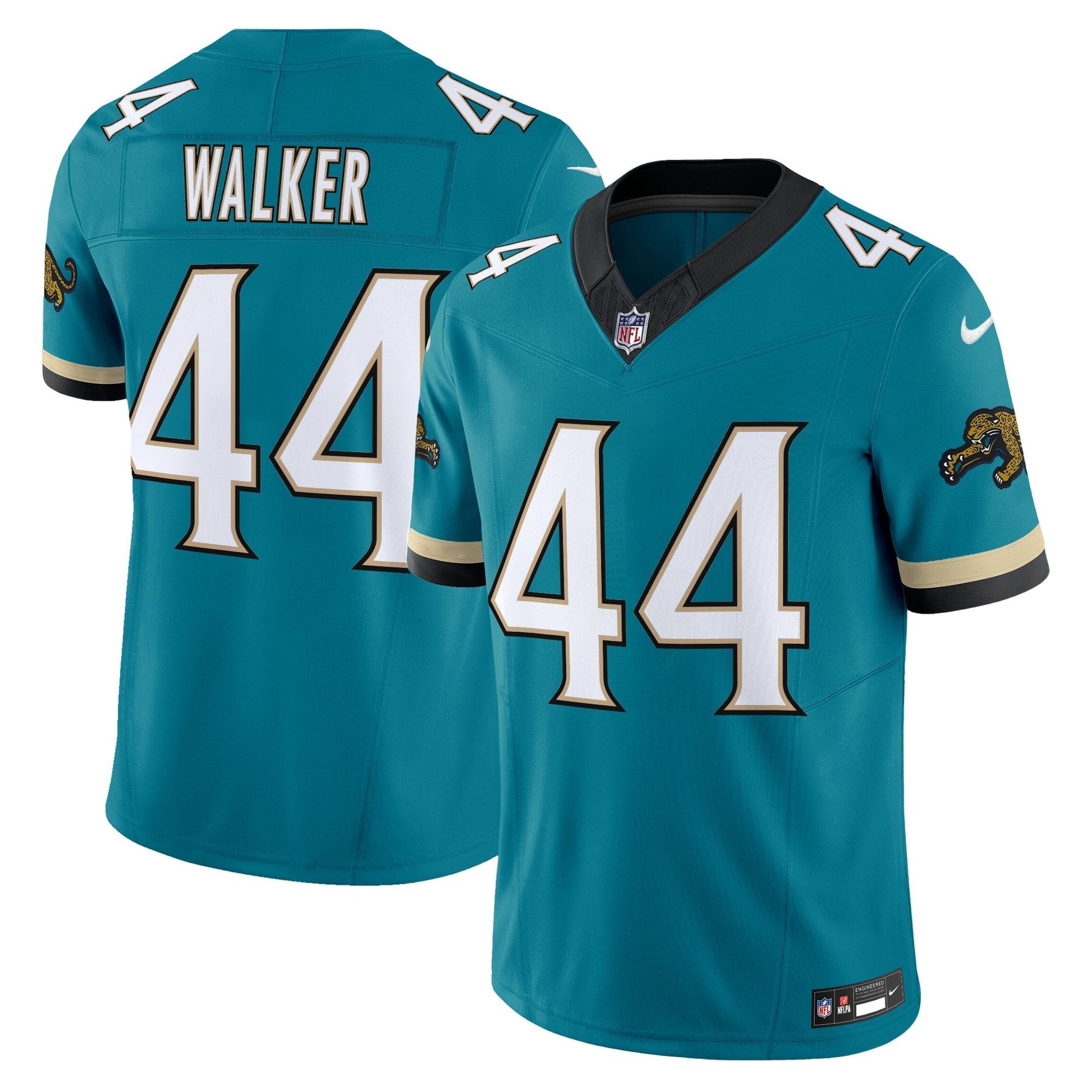 Men's Jacksonville Jaguars Throwback Vapor Limited Jersey - All Stitched