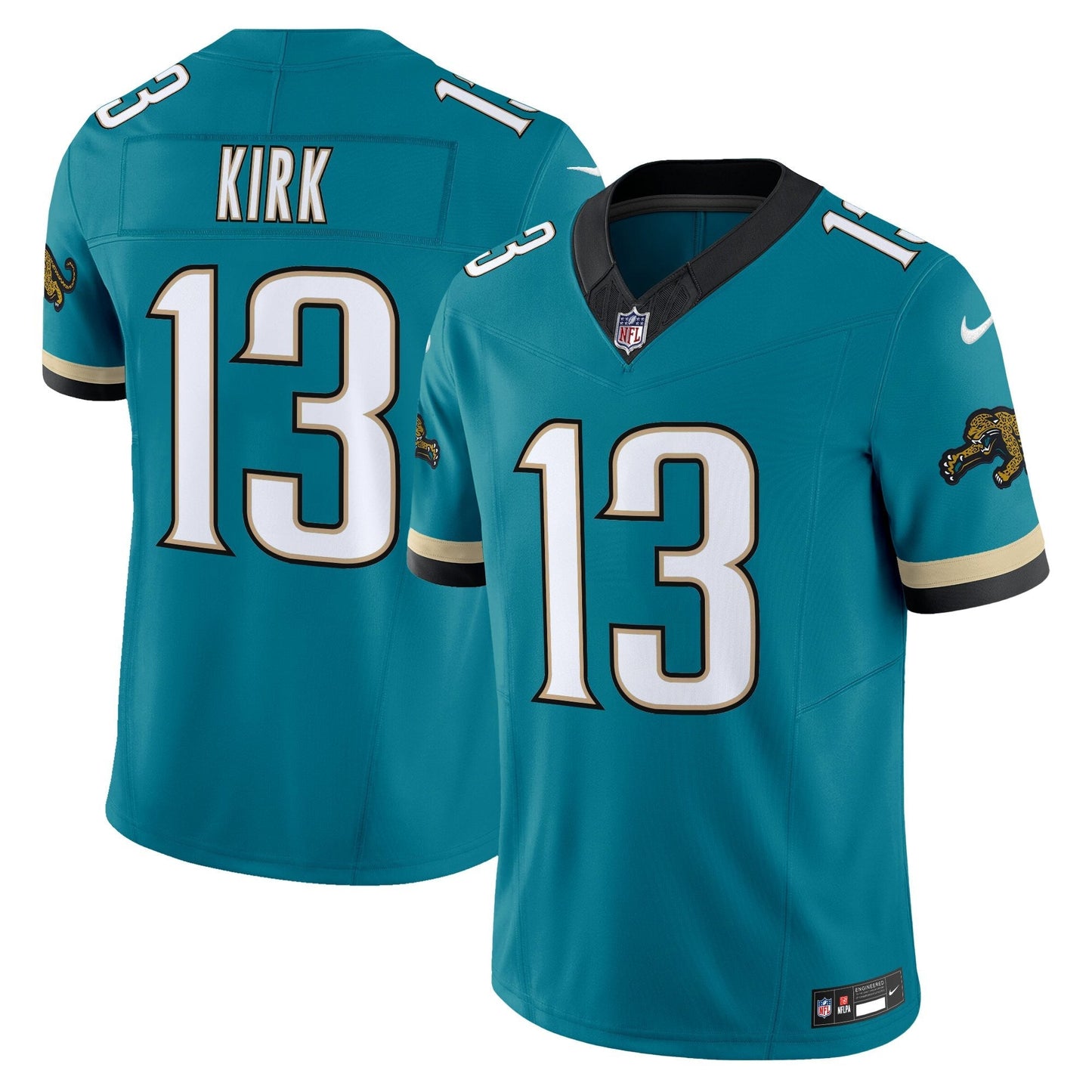 Men's Jacksonville Jaguars Throwback Vapor Limited Jersey - All Stitched