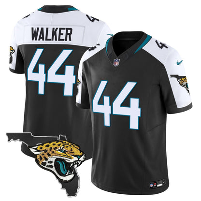 Men's Jacksonville Jaguars Florida Patch Vapor Jersey - All Stitched