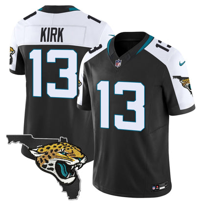 Men's Jacksonville Jaguars Florida Patch Vapor Jersey - All Stitched
